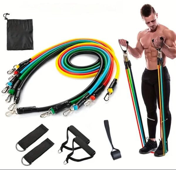 Ligas tubulares para ejercicios kit x5