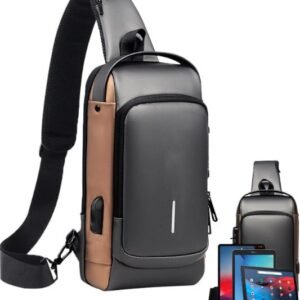 Bolso cruzado para hombres  antirrobo