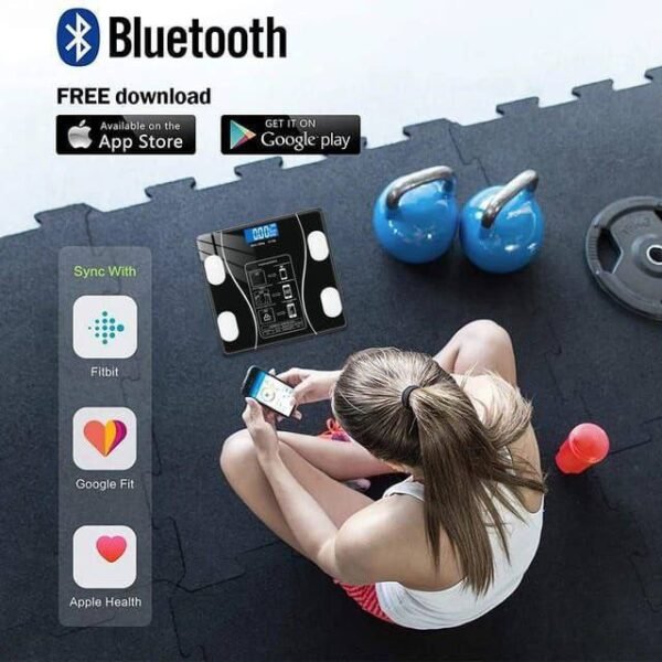 Balanza Corporal Inteligente con Bluetooth - Image 2