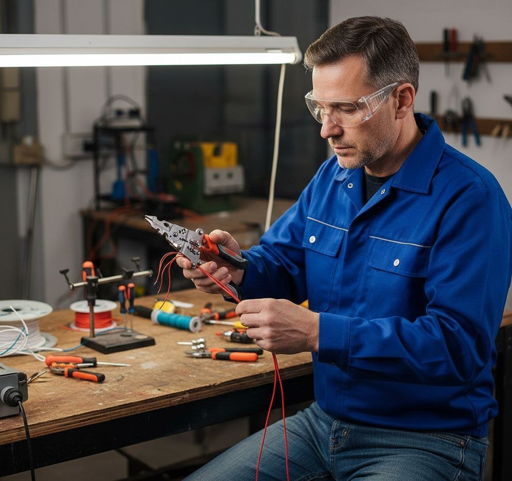 Alicate Pelacables Multifuncional de Uso Profesional. - Image 4