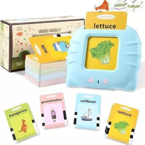 Juguete Educativo para Niños, Lector de Tarjetas